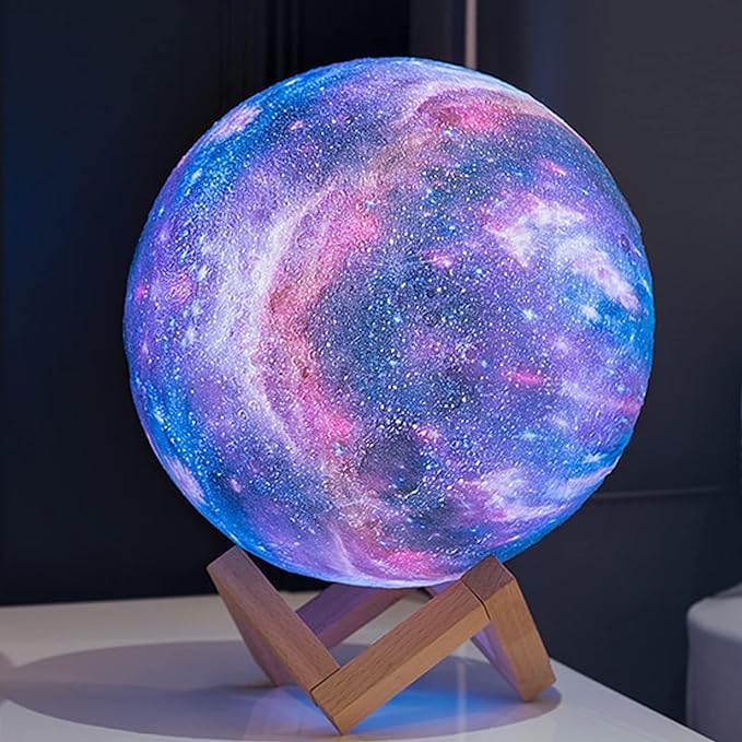 15cm Mond Lampe 3D Sternenhimmel