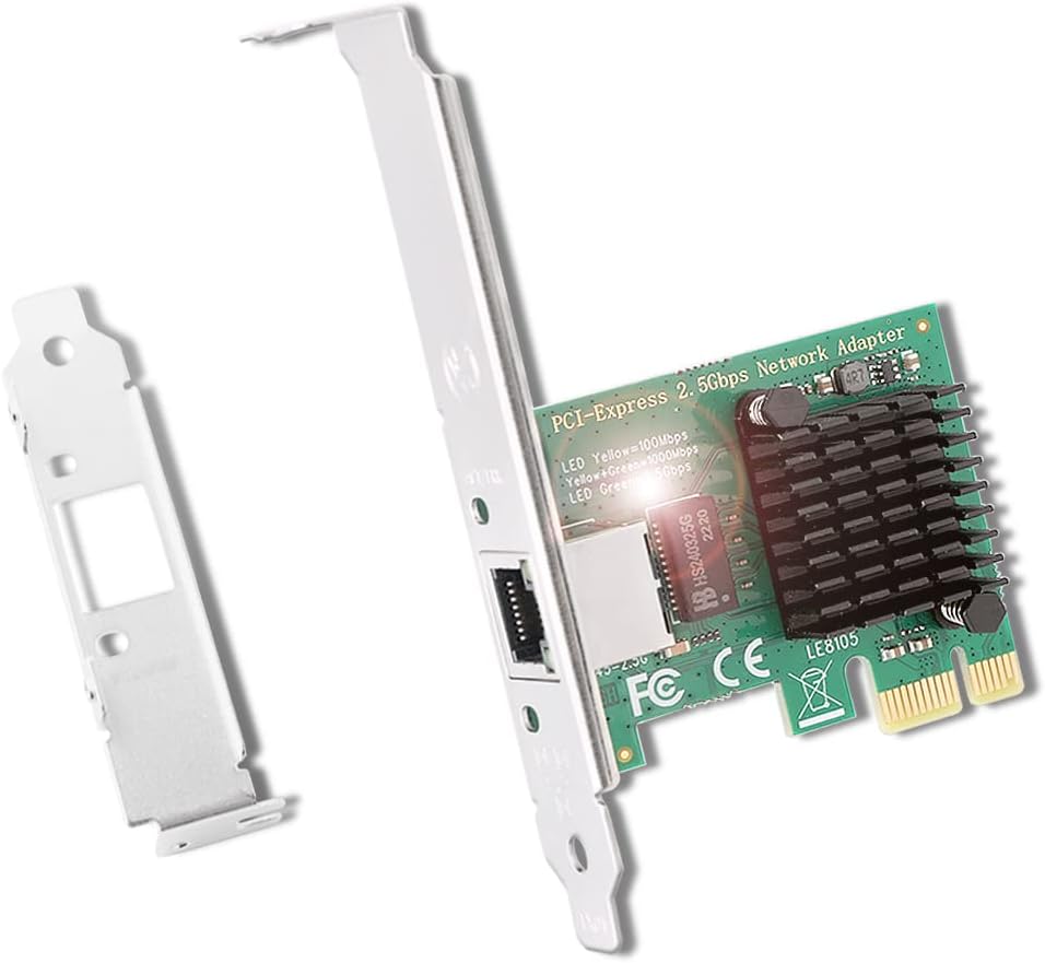 2.5G Base-T PCIe Netzwerkadapter