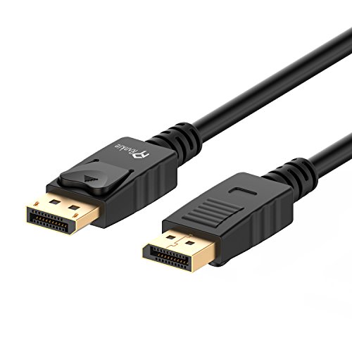 DisplayPort Kabel, 1,8m 4K Ultra HD DisplayPort(DP) zu DisplayPort(DP) Kabel (Schwarz) 