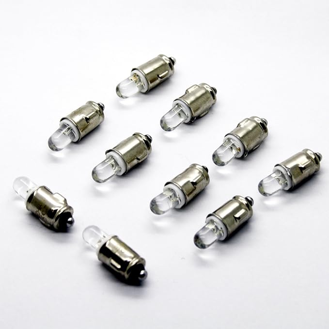 10x BA7S Halogen Tachobeleuchtung - weiß