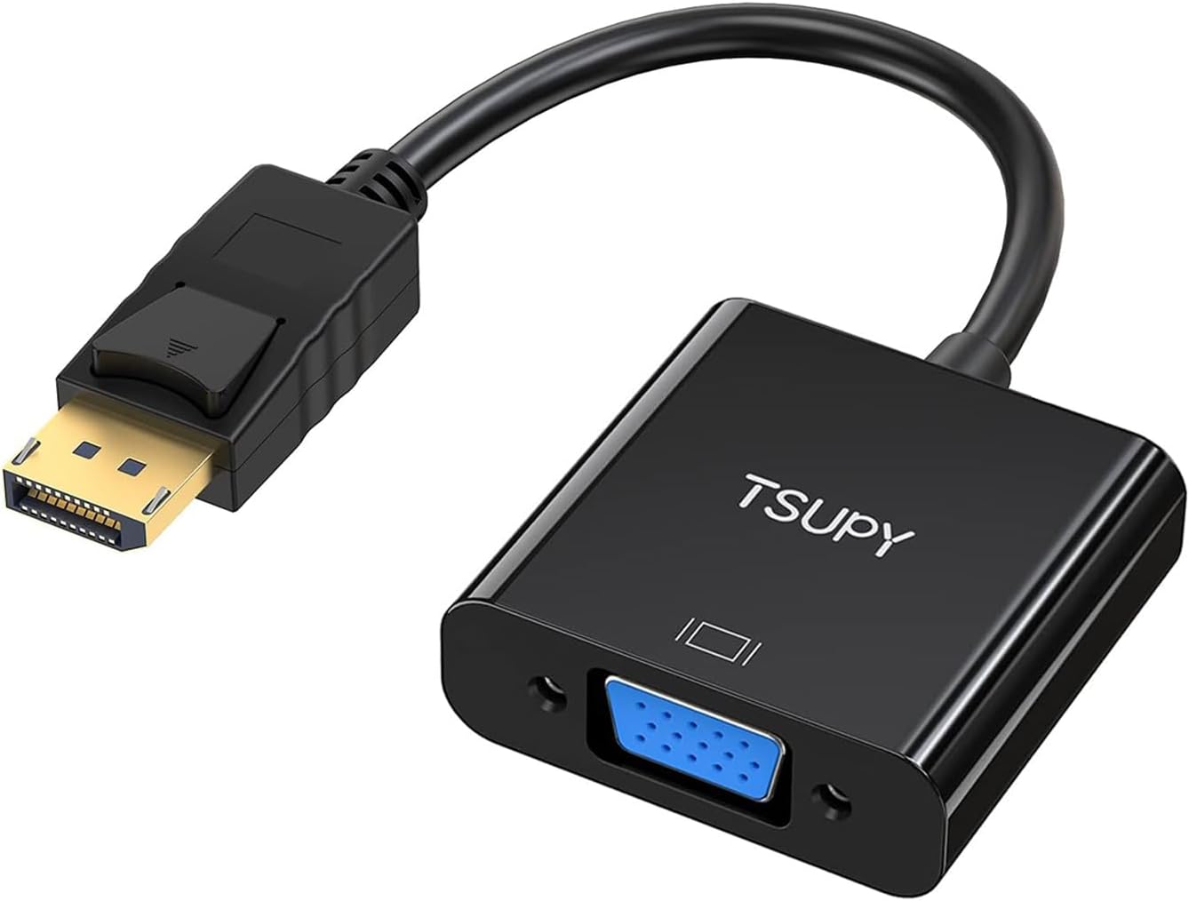 DisplayPort auf VGA Adapter 1080P mit Vergoldetem Stecker